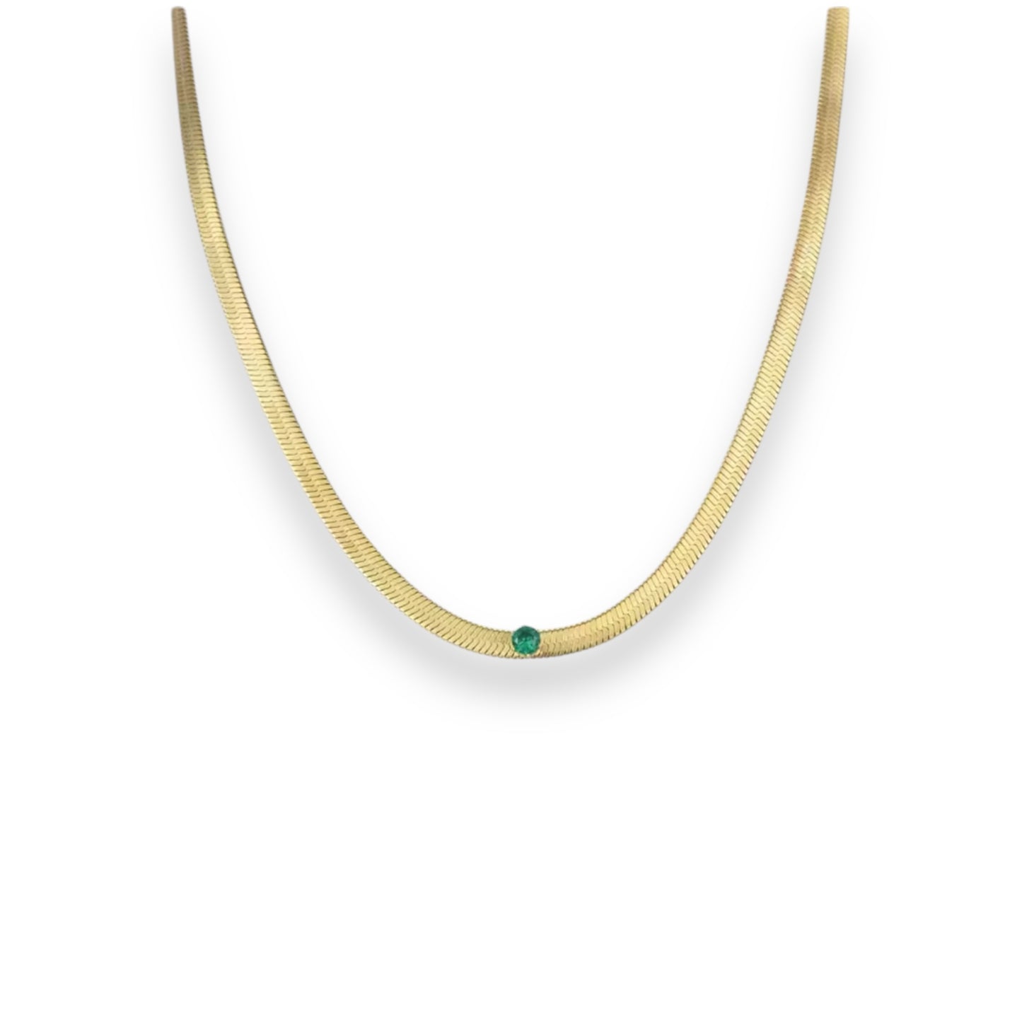 Green snake chain