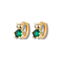 Aretes de ositos verdes