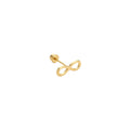 Piercing infinito oro