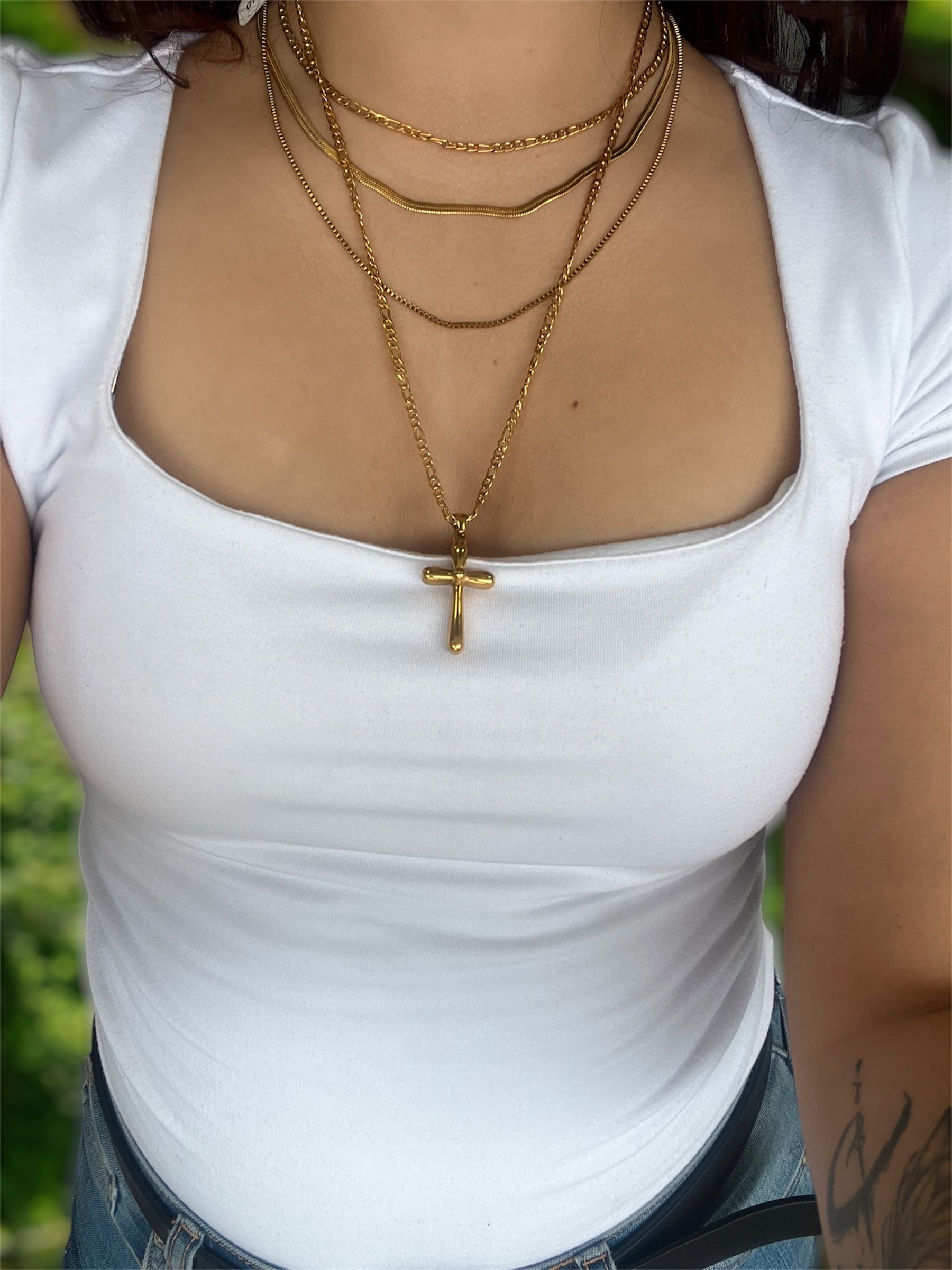 Triple golden chain