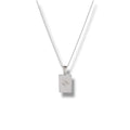 Silver star necklace