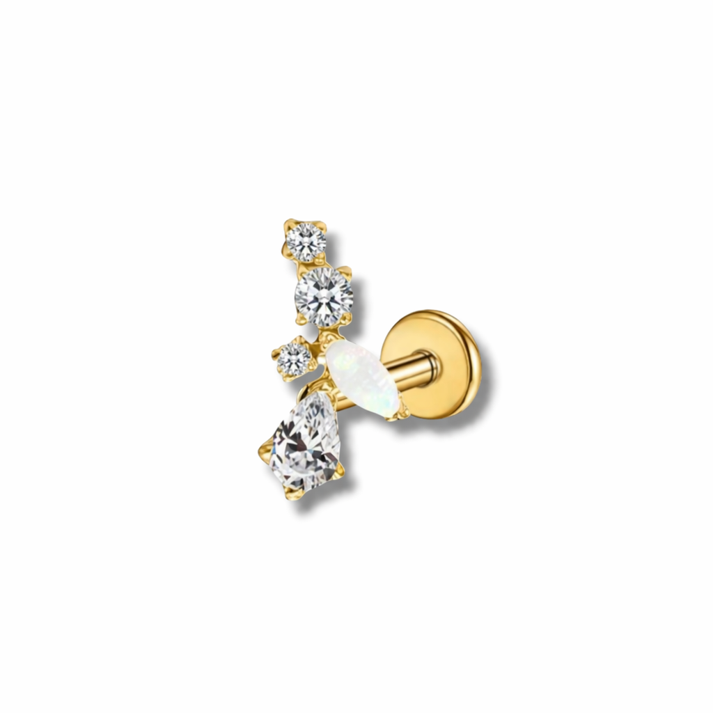 Piercing caminera AVA titanio