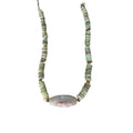 Green summer necklace