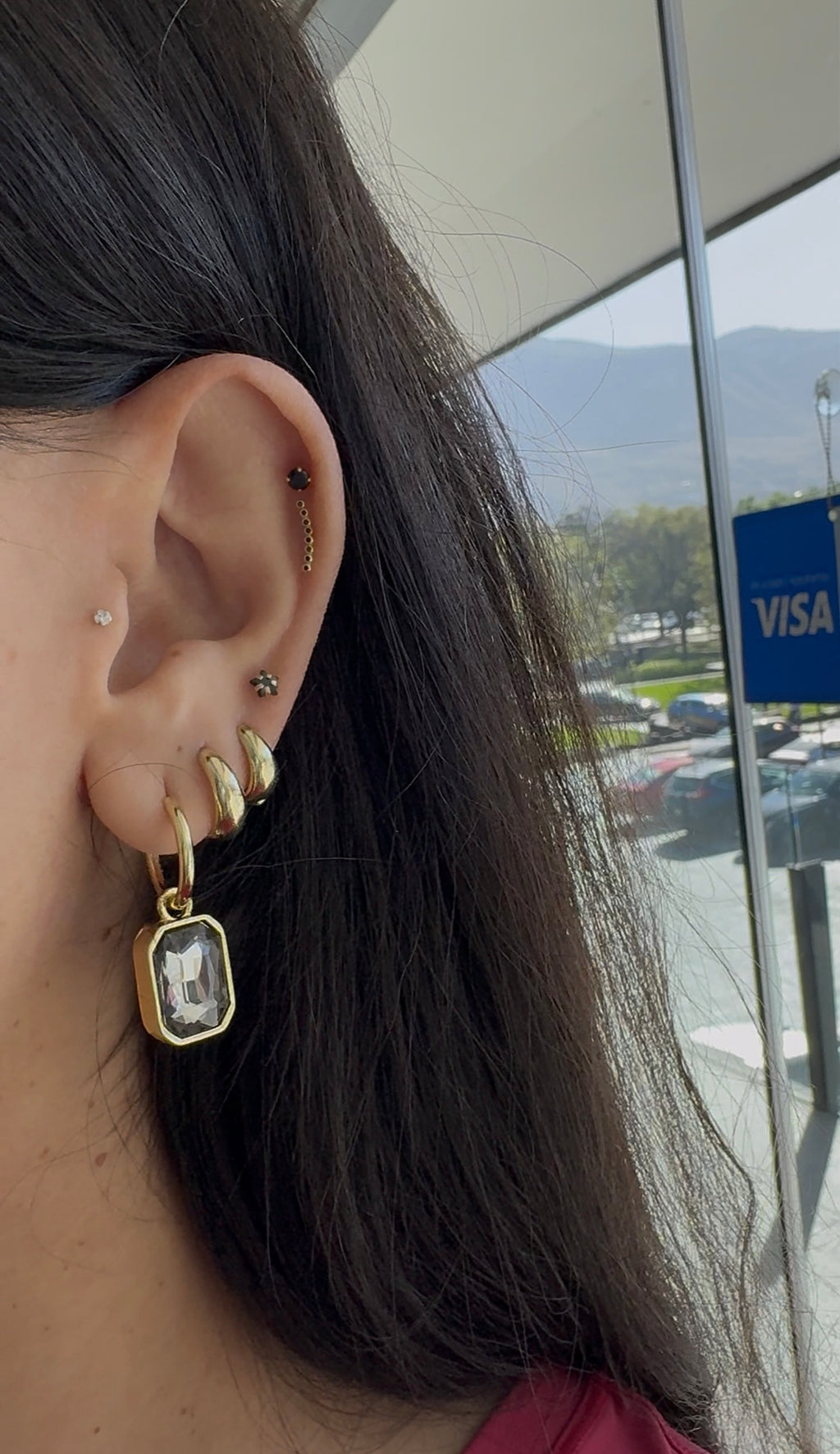 Black Kavala hoops