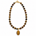 Collar ojo de tigre