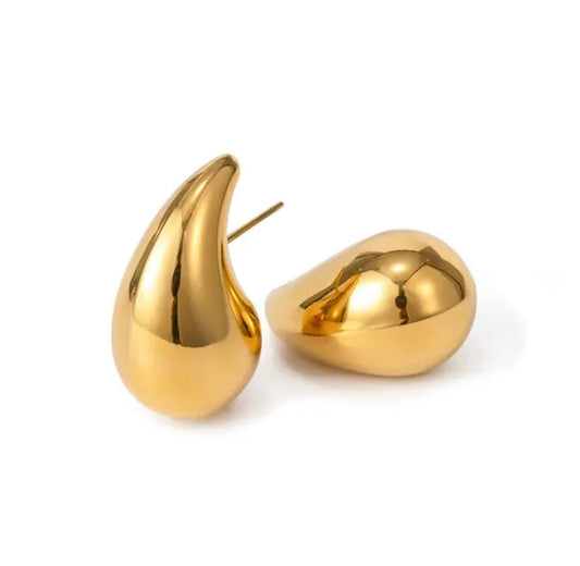 BIG Golden Leah earrings