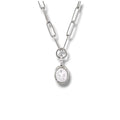 Silver Islandia necklace