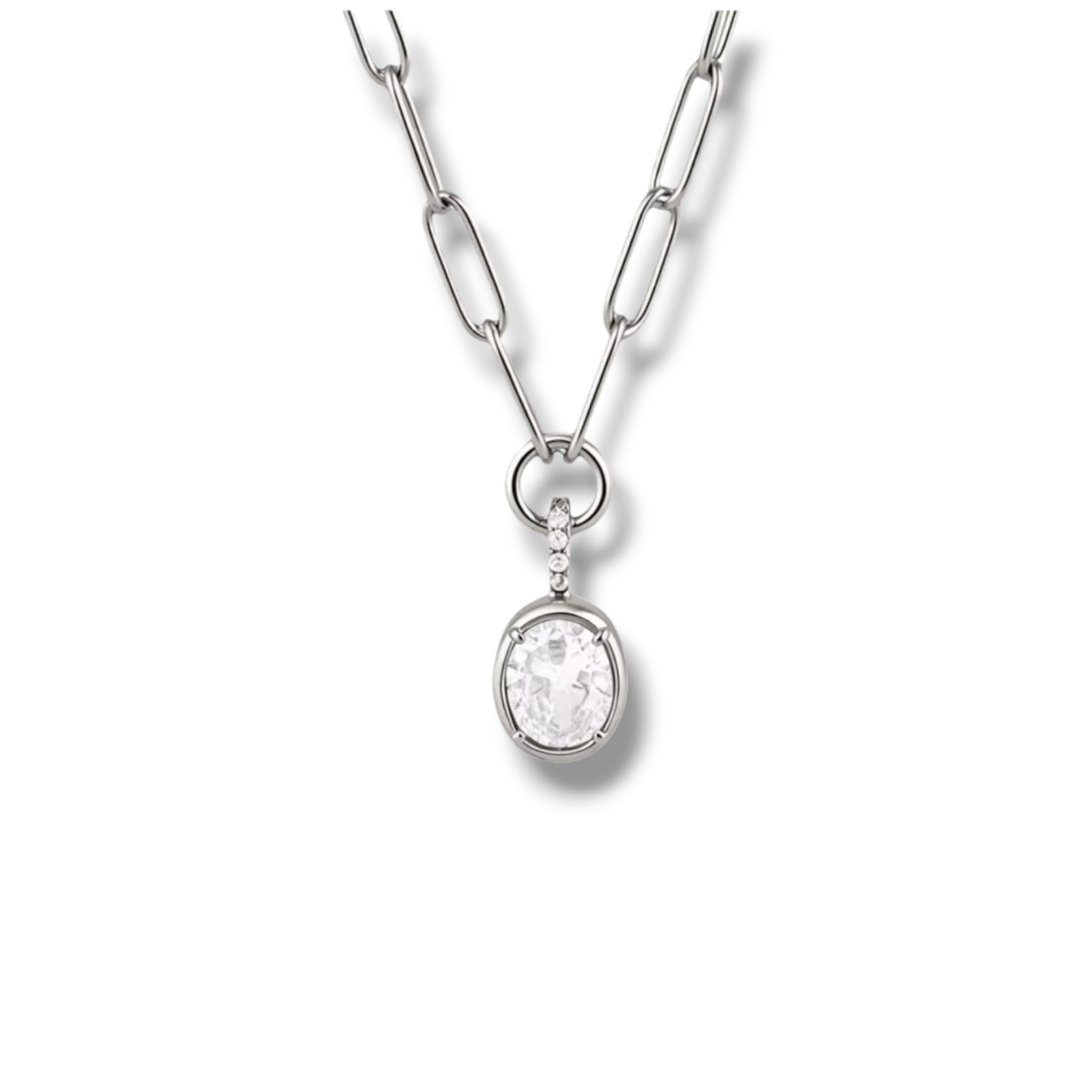 Silver Islandia necklace