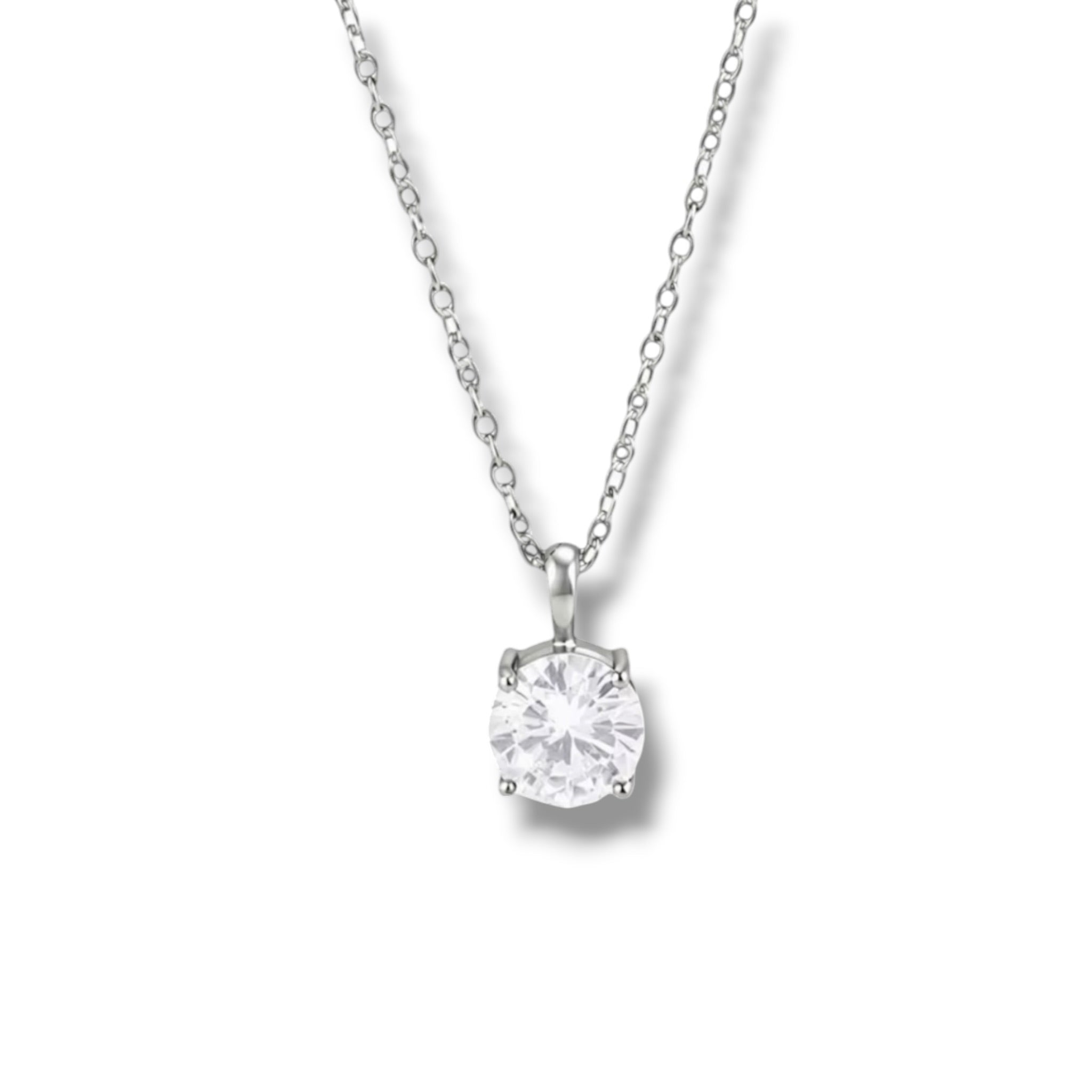 Silver Palamos necklace