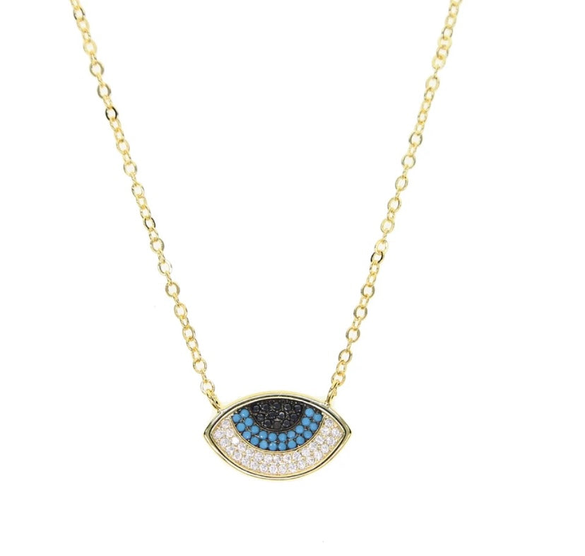 Evil eye necklace