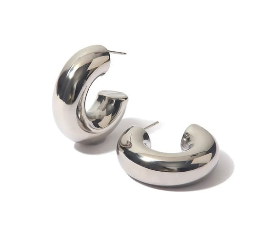 Silver Hanna earrings