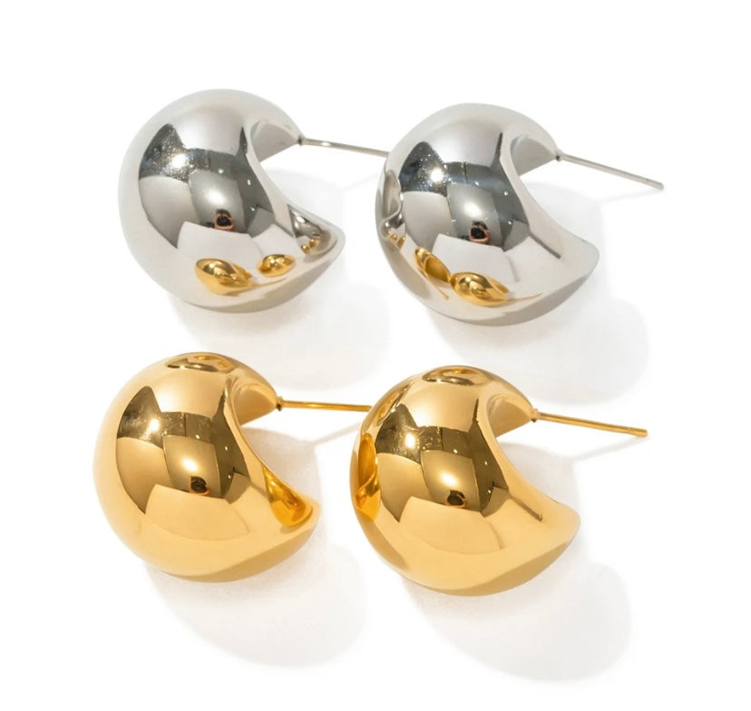 Silver Sila earrings