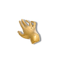 Hand brooch