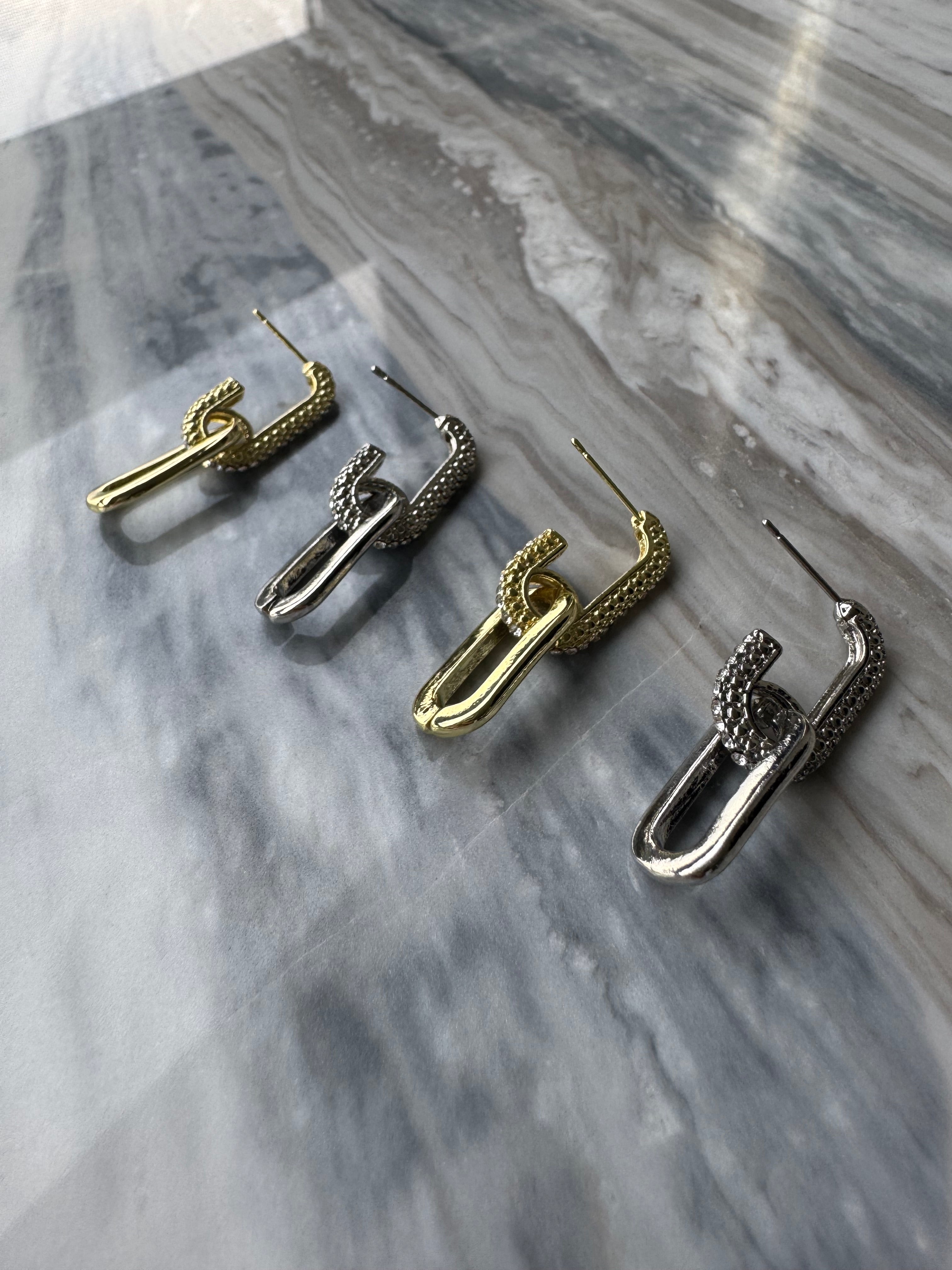 Golden Milos studs