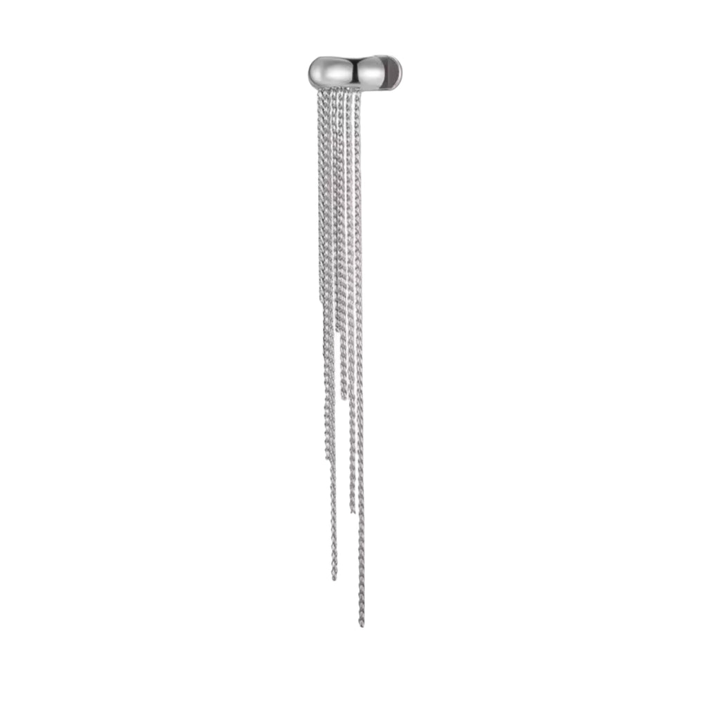 Silver kunda earcuff