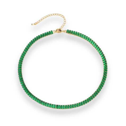 Siena necklace ( green)
