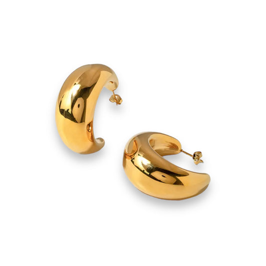 Golden mykonos studs