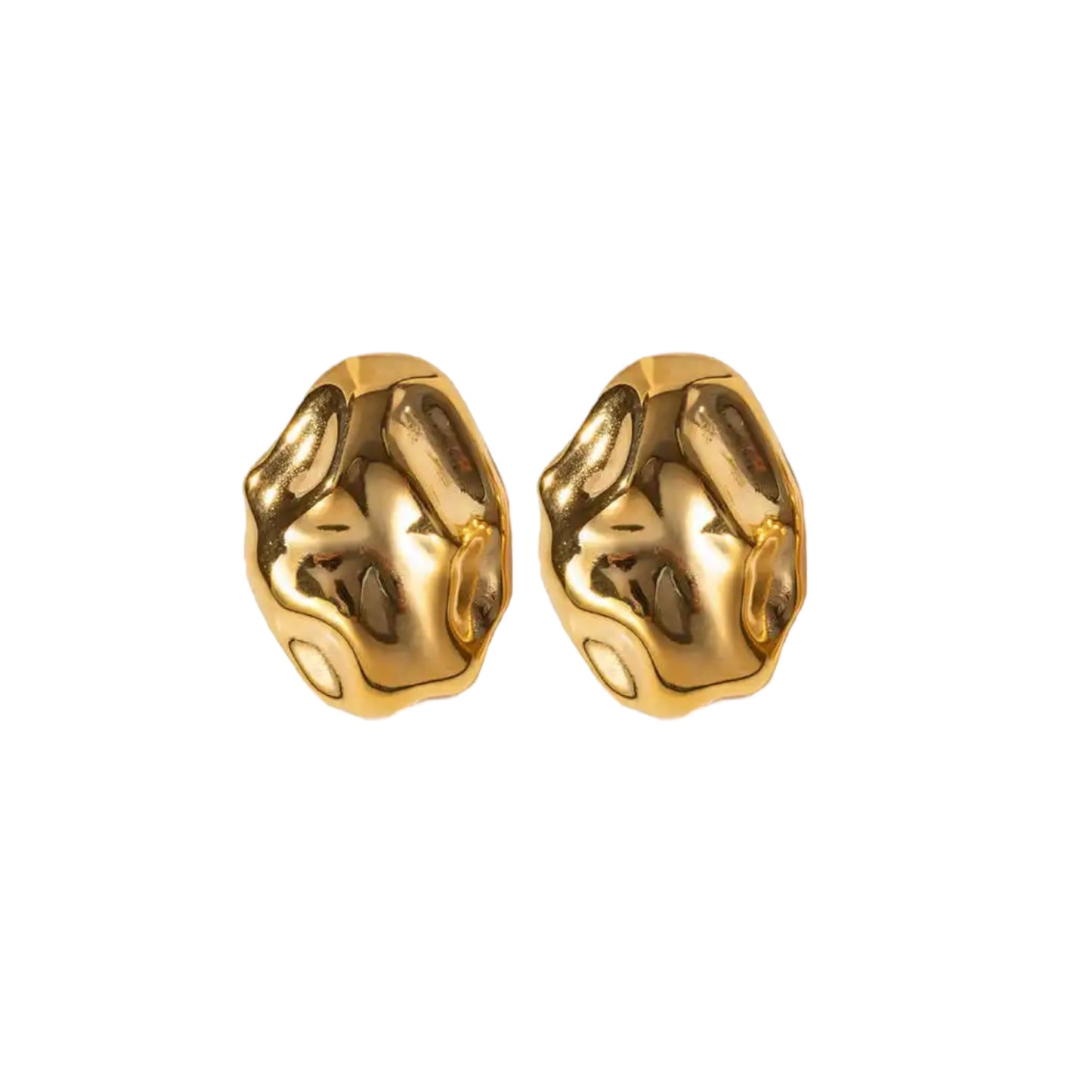 Golden Hibis earrings