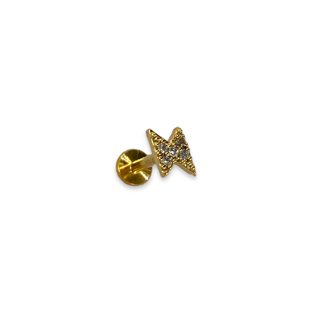 Piercing mini rayo titanio