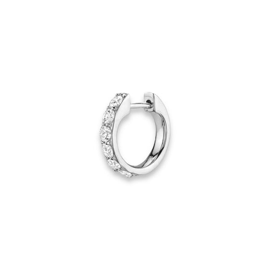 Silver 8mm hoop