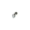 Piercing gota plateada titanio
