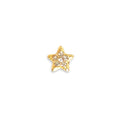 Piercing estrella con circonias