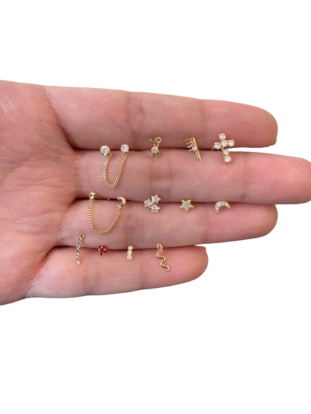 Piercing peine con circonia