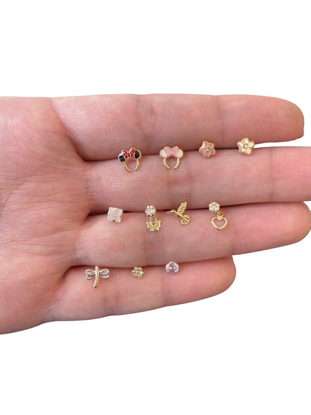 Piercing diadema minnie roja