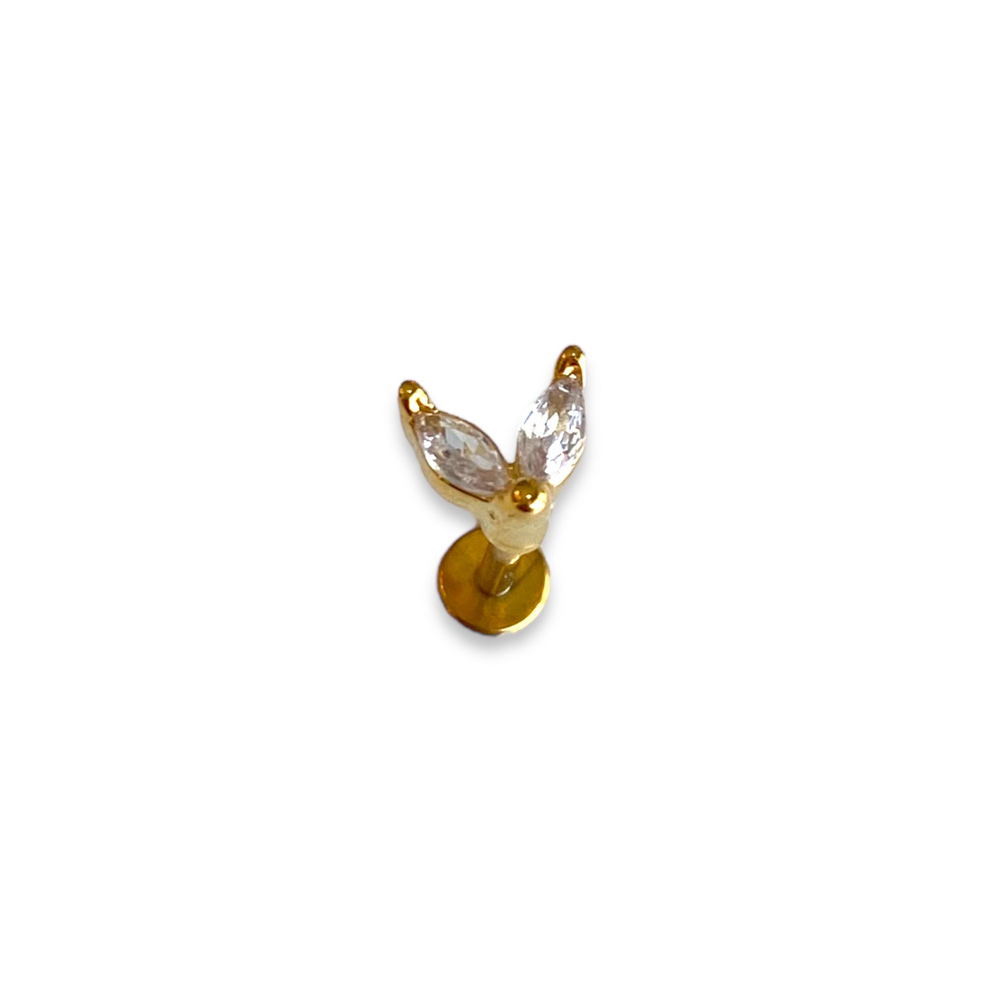 Piercing petalo titanio