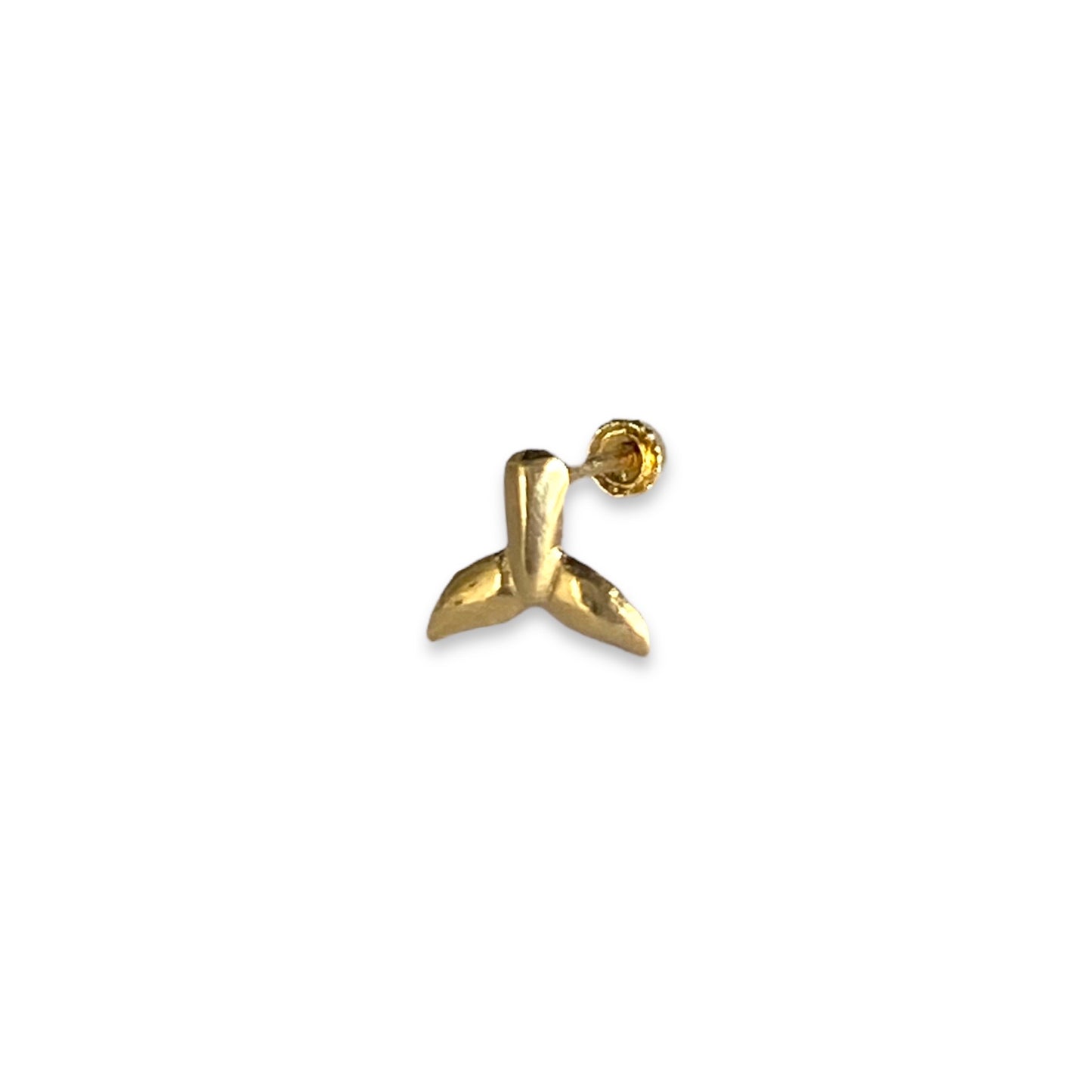 Piercing cola de sirena oro