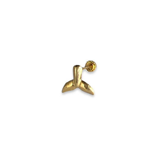 Piercing cola de sirena oro