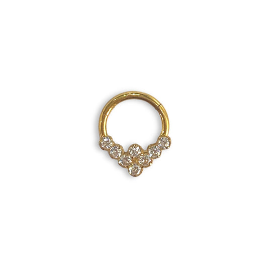 Daith flor circonia titanio