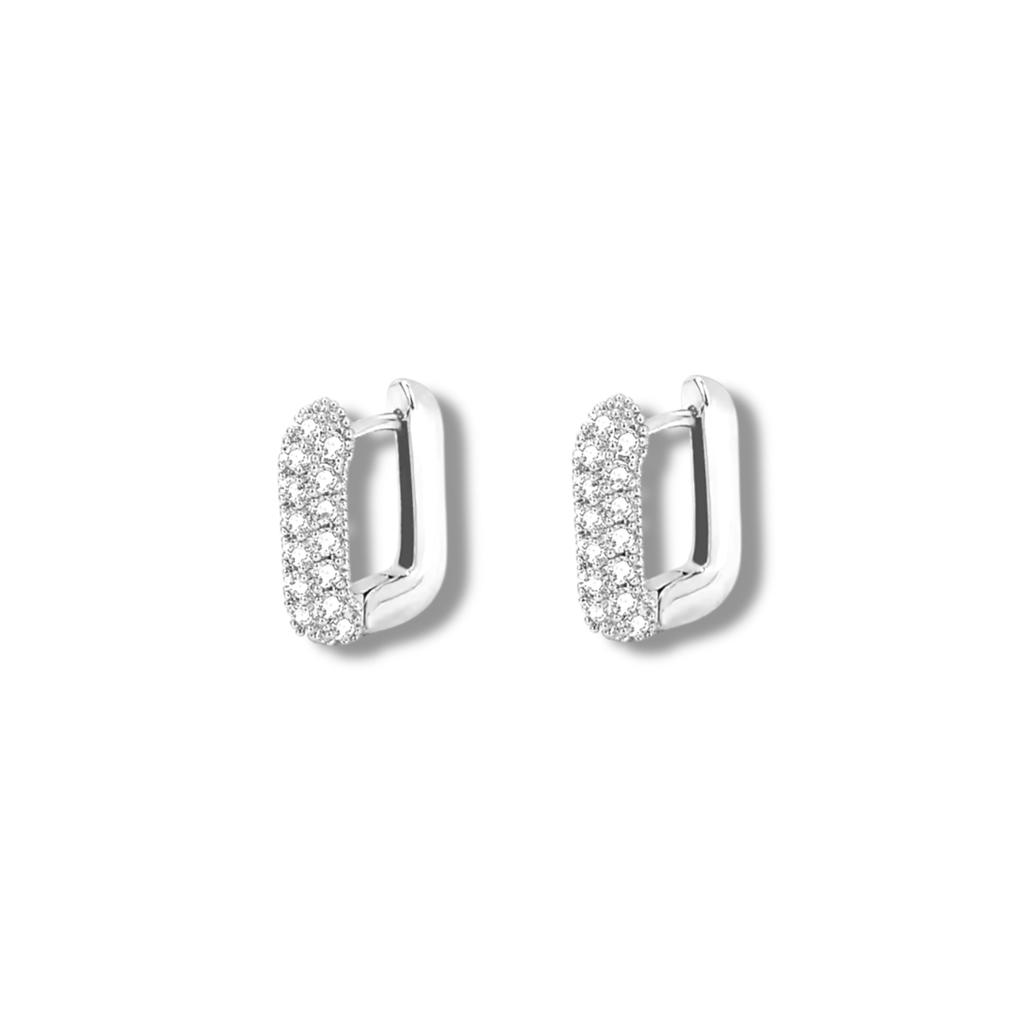 Silver small rectangles