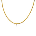 White snake chain