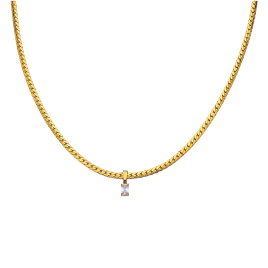 White snake chain