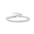 Silver tennis bracelet 2mm