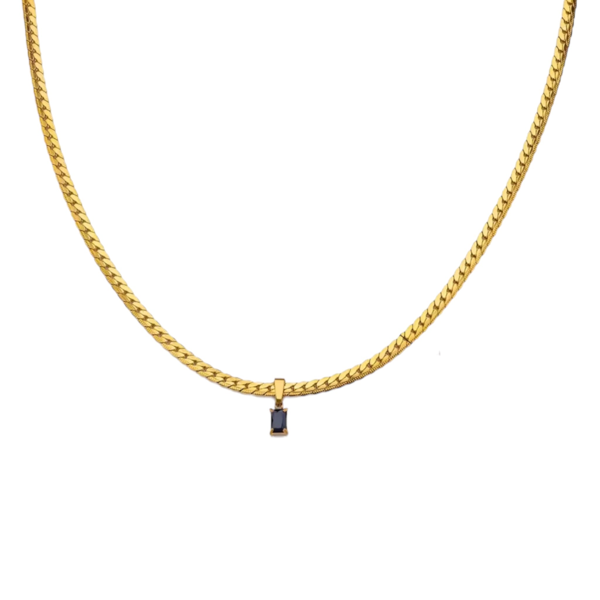 Black snake chain