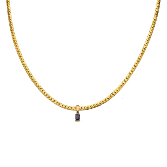 Black snake chain