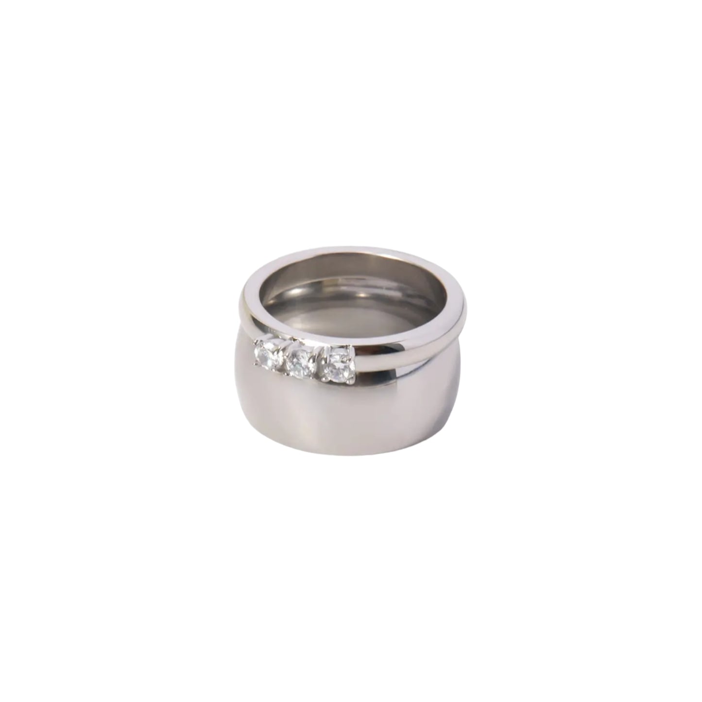 Silver Saint-Tropez ring