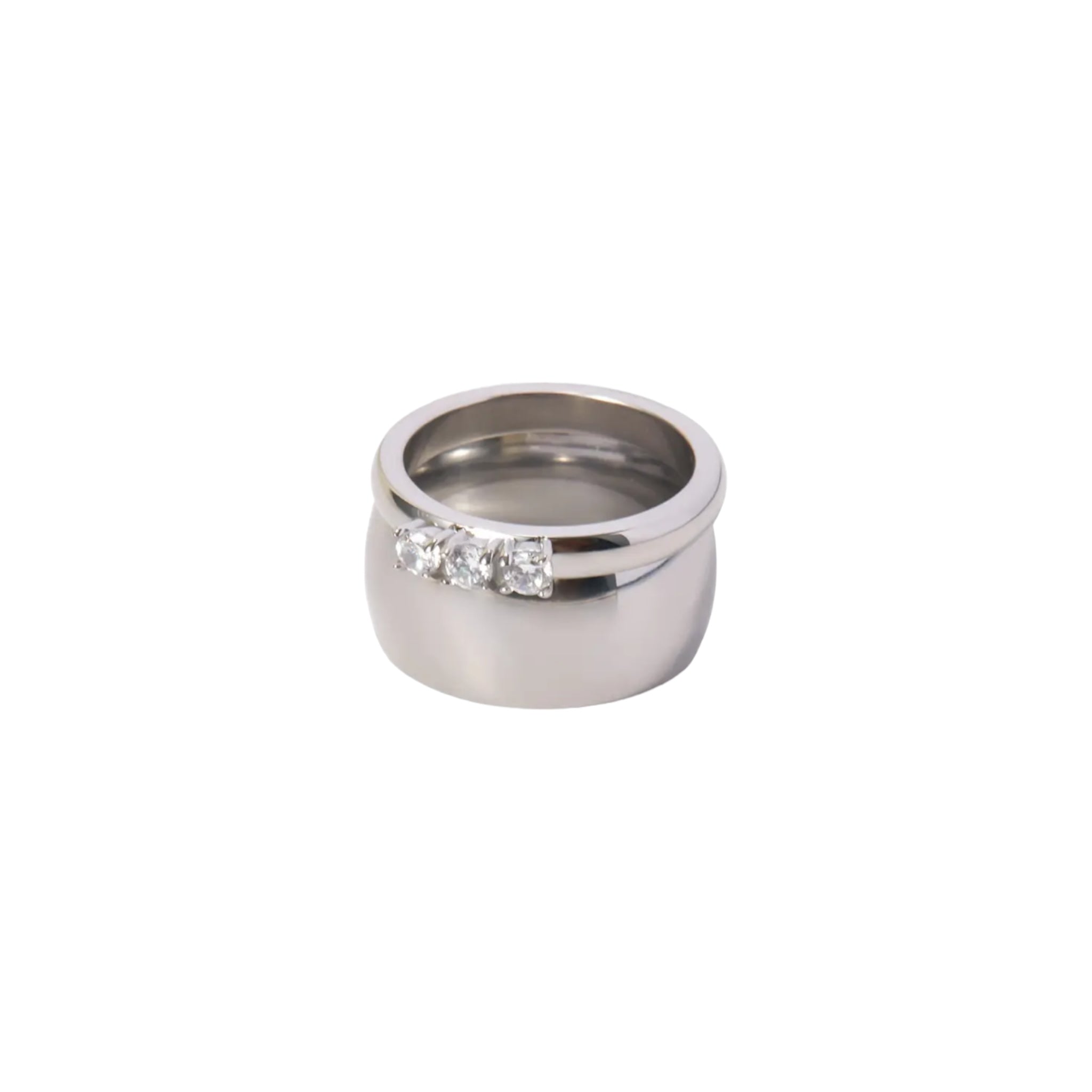Silver Saint-Tropez ring