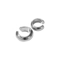 Silver chunky earcuff 2 tamaños