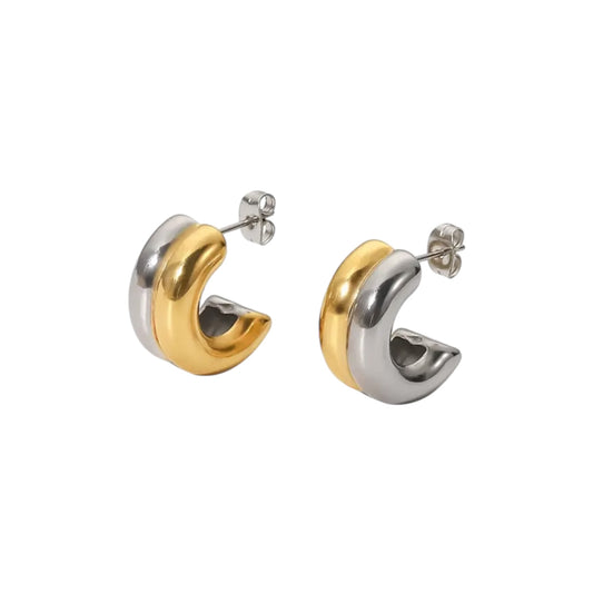 Golden and Silver studs