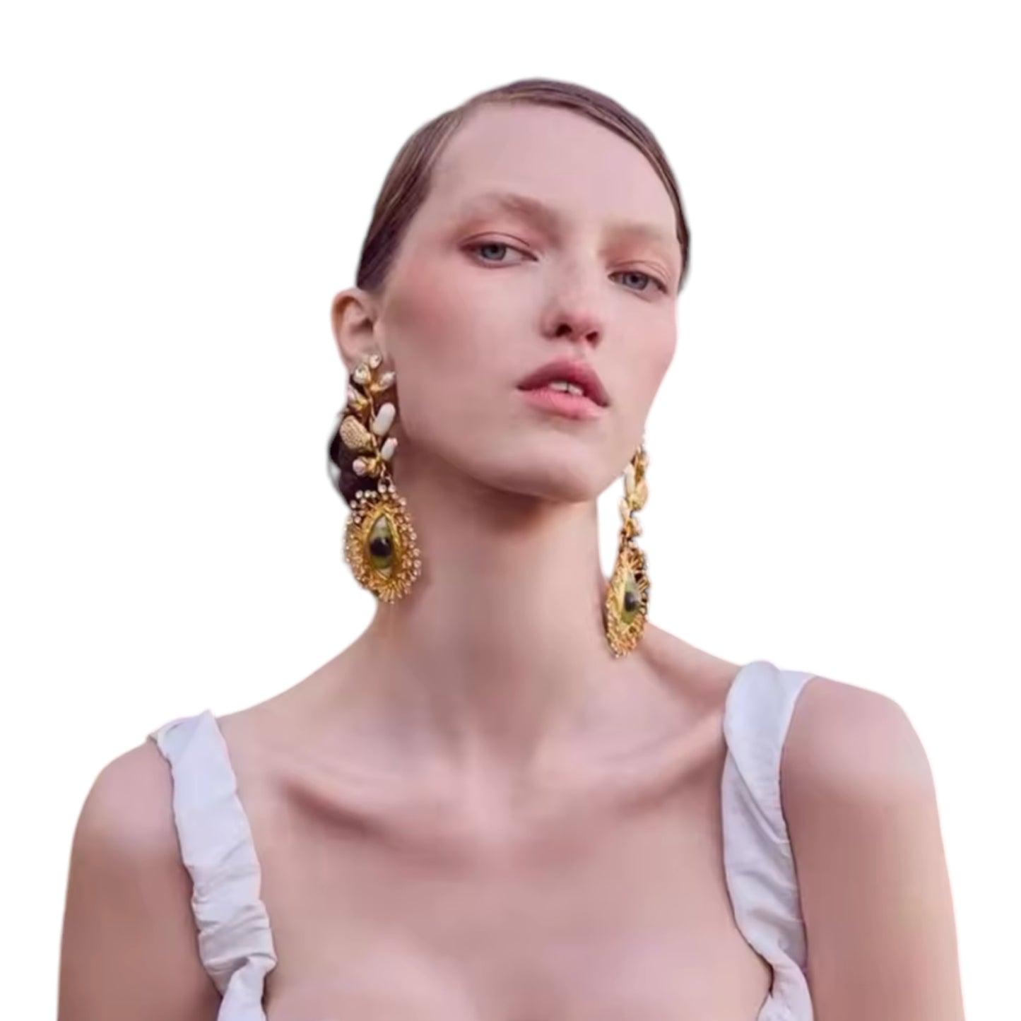 Creta statement earrings