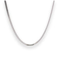 Silver snake chain