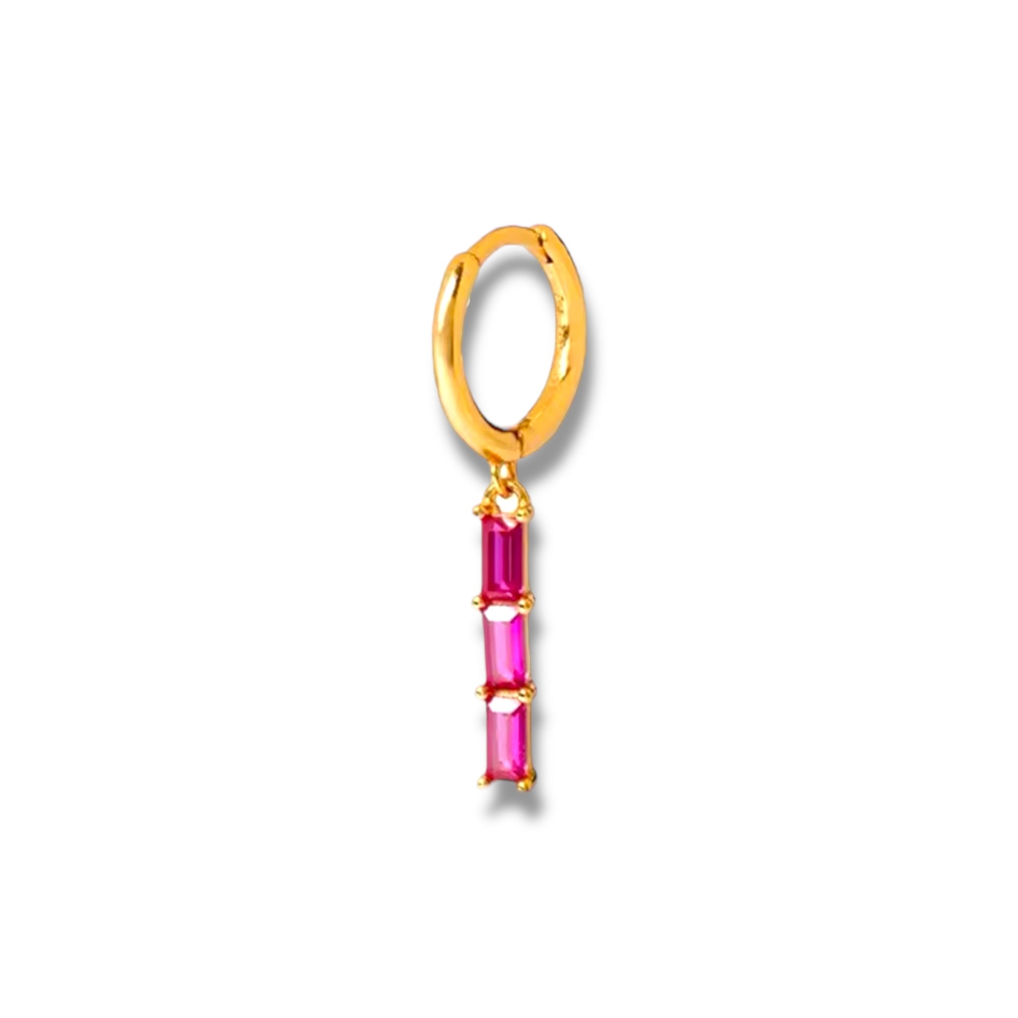Pink Sara hoop