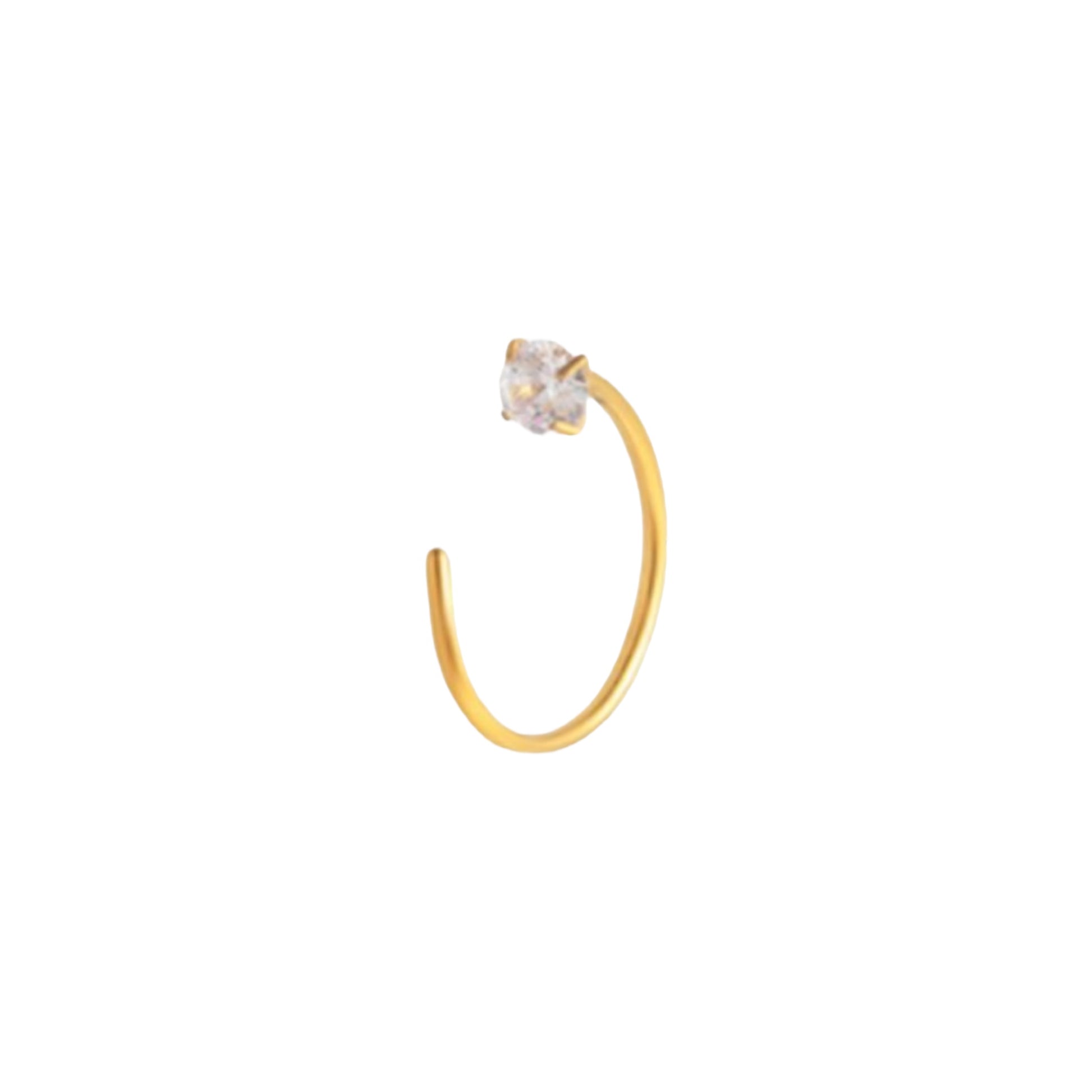 Argolla nariz con zirconia