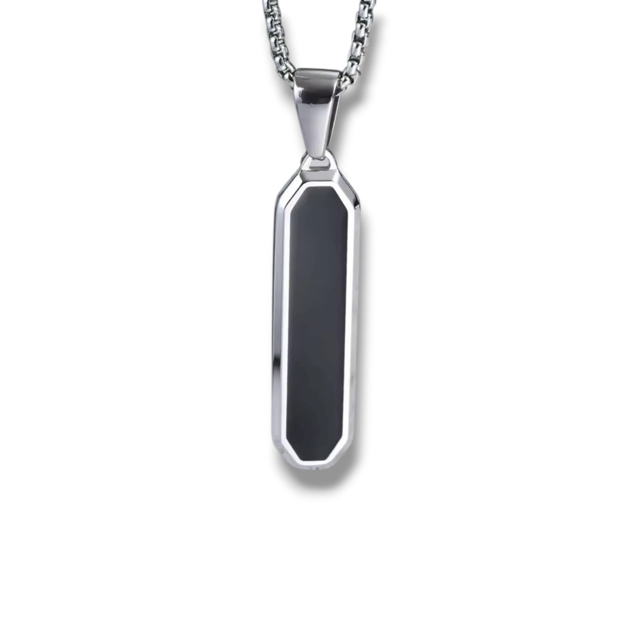 Silver praga necklace