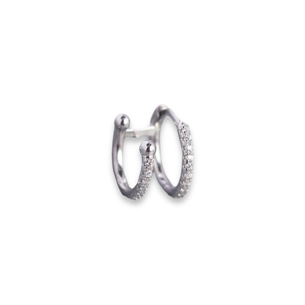 Pefka hoop and cuff Golden & Silver