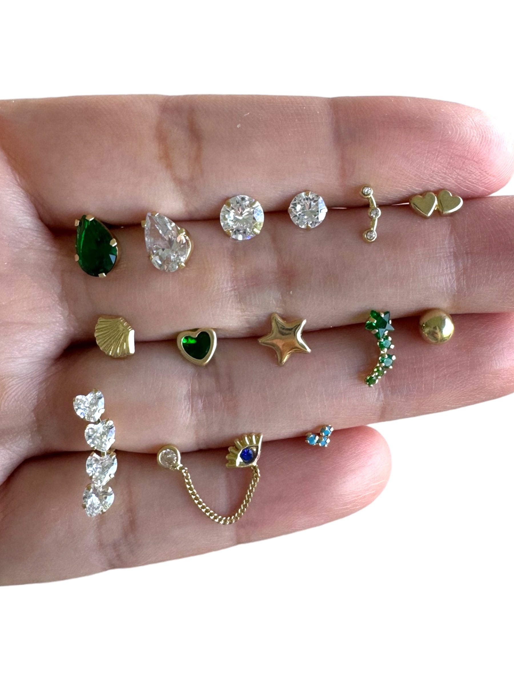Piercing constelacion oro 10k
