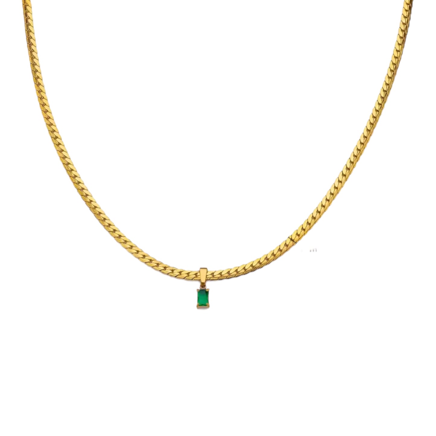 Green snake chain